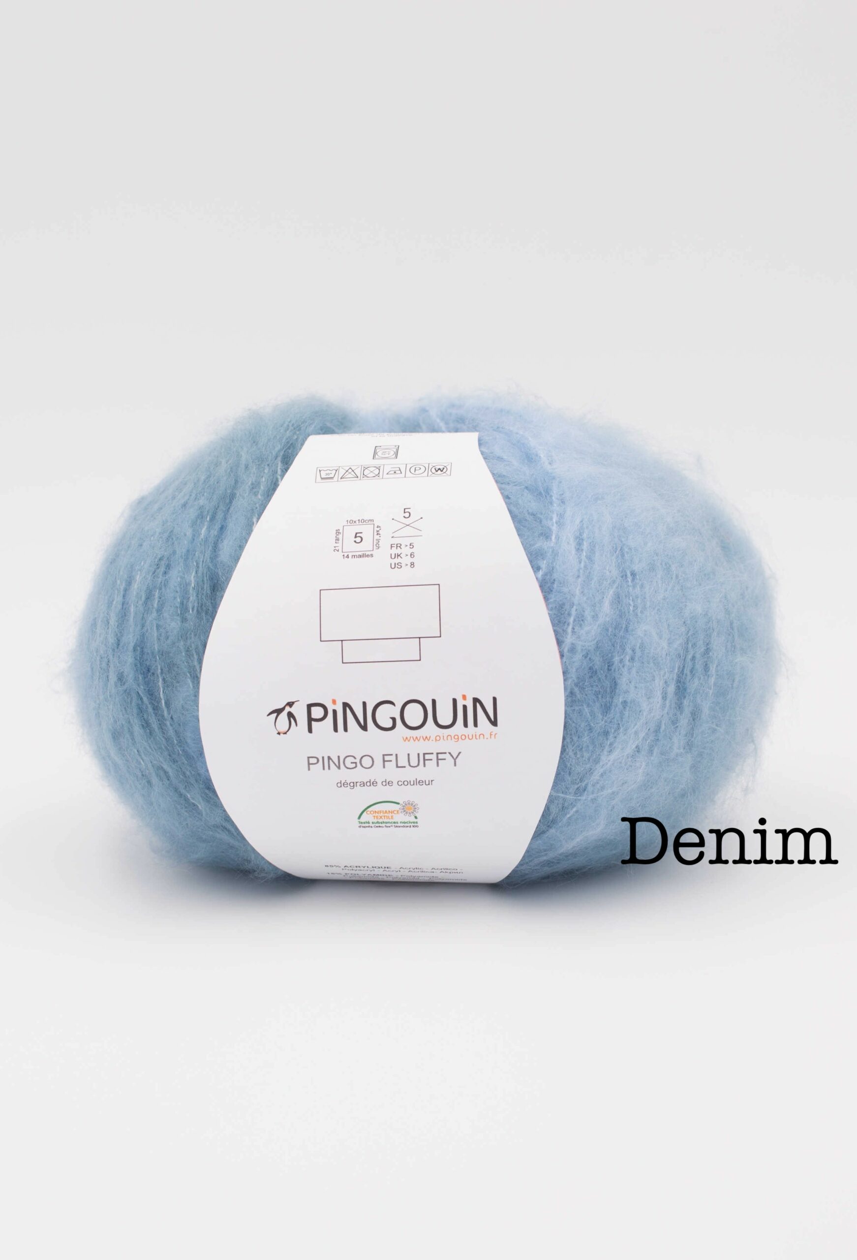 Azië Beschuldiging varkensvlees Pingouin Pingo Fluffy - Denim