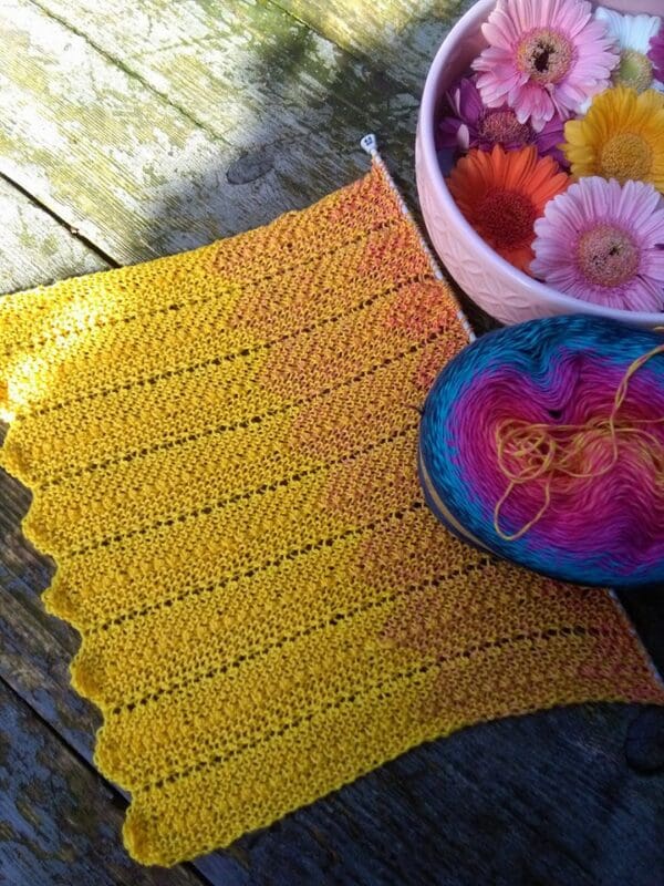Haakpakket Chevron Whirly Rose - Afbeelding 4