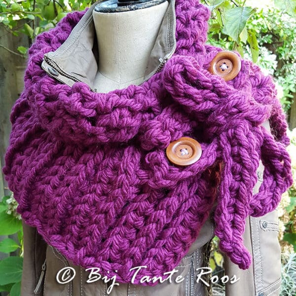 Patroon Chunky Crochet Rose
