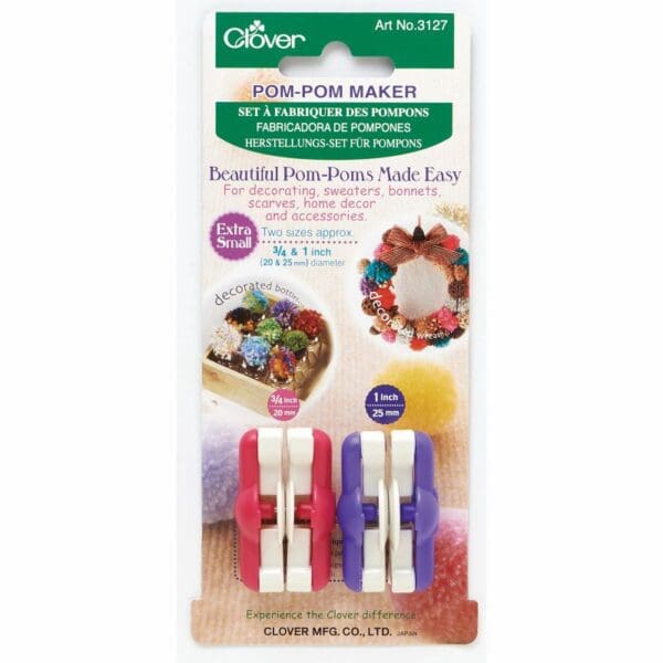 Pompon Maker Clover Extra Small