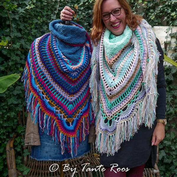 Pattern Cosy Rose Shawl (ENGLISH, US) - Afbeelding 3