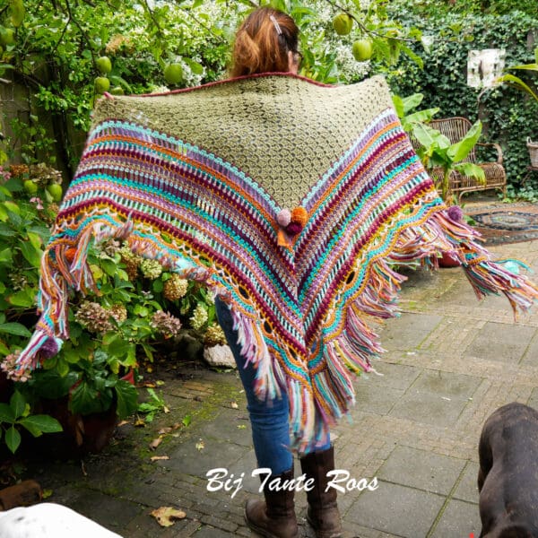 Pattern Cosy Rose Shawl (ENGLISH, US) - Afbeelding 5
