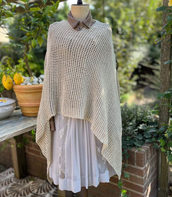 Haakpakket Briza Rose Poncho - Afbeelding 2