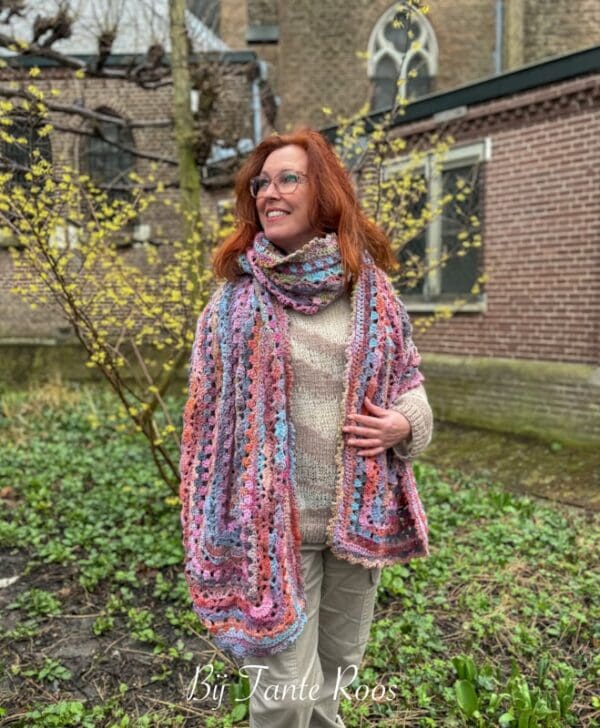 Haakpakket Olivia Sjaal
