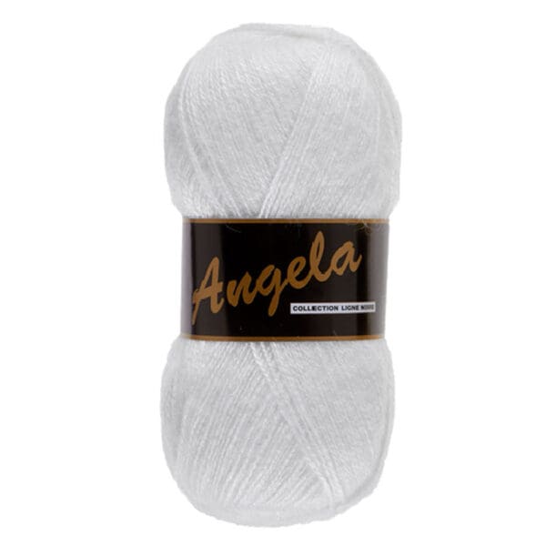 Lammy Yarns Angela - 005 Wit