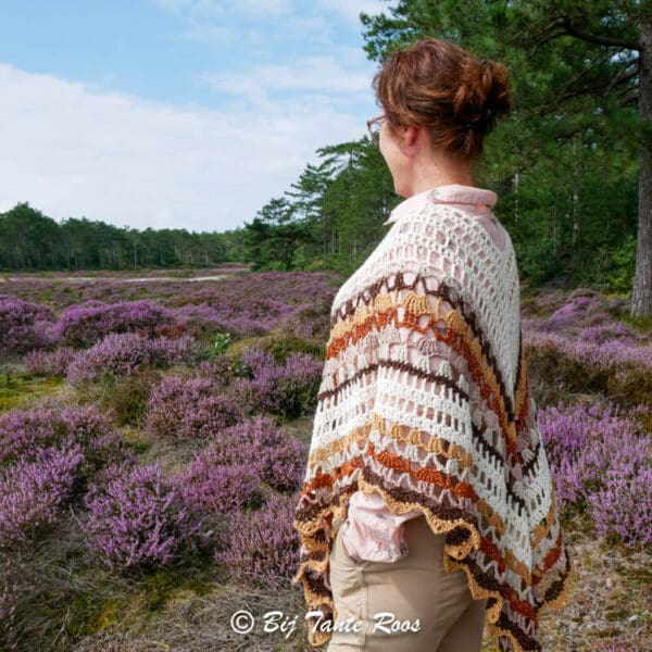 Haakpakket Mara Rose Poncho - Afbeelding 3