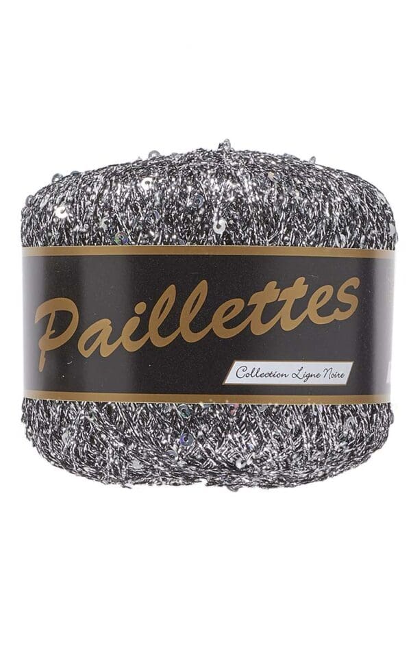 Lammy Yarns Paillettes - Grijs 413