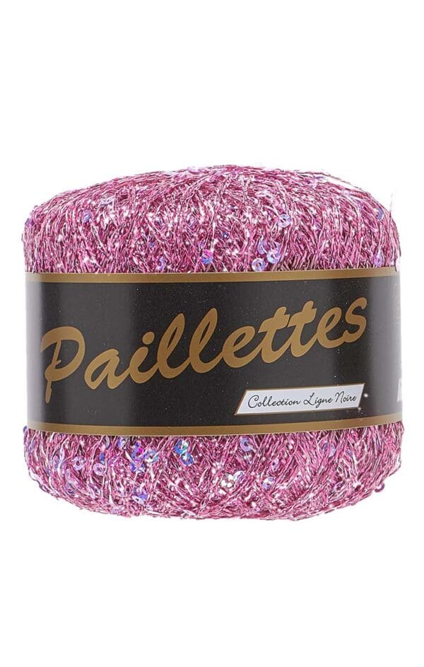 Lammy Yarns Paillettes - Roze 405