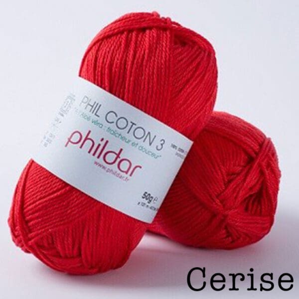 Phildar Phil Coton 3 - Cerise