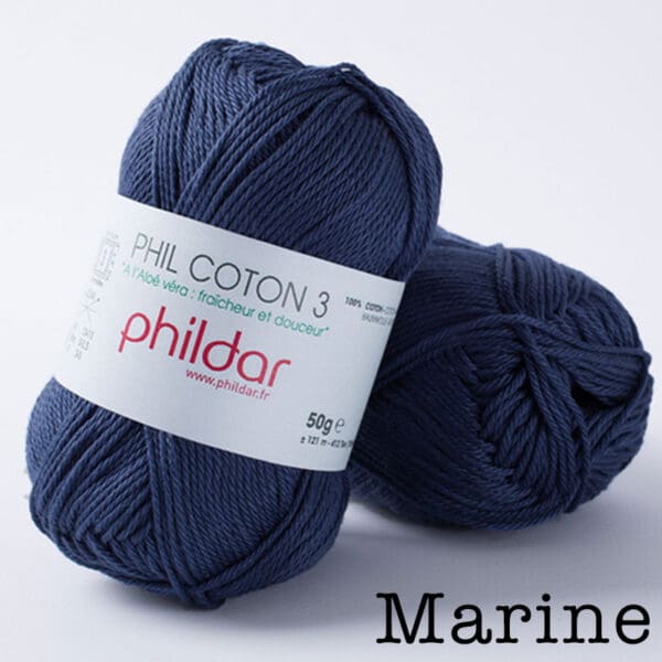 Phildar Phil Coton 3 - Marine