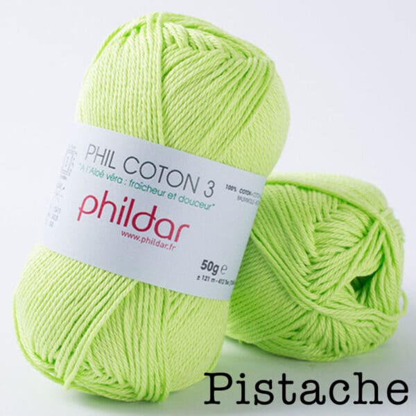 Phildar Phil Coton 3 - Pistache