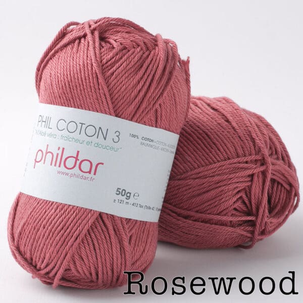 Phildar Phil Coton 3 - Rosewood