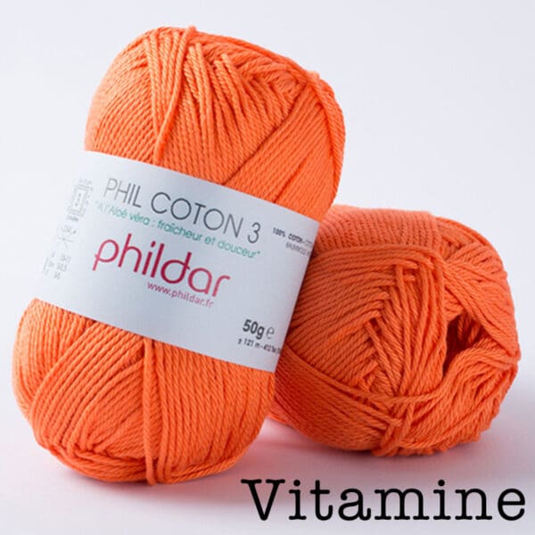 Phildar Phil Coton 3 - Vitamine
