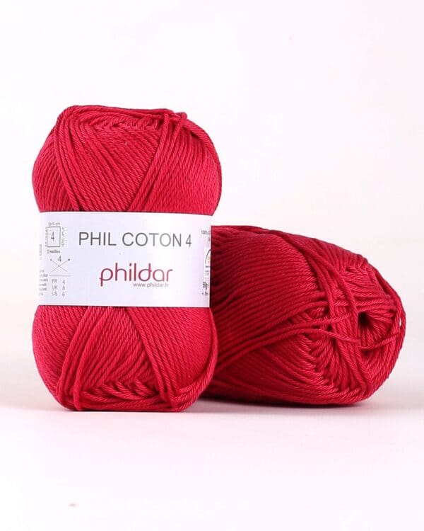 Phildar Phil Coton 4 - Framboise