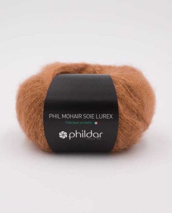 Phildar Phil Mohair Soie Lurex - Noisette