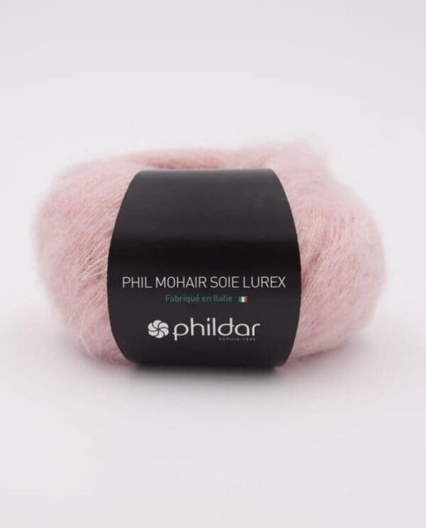 Phildar Phil Mohair Soie Lurex - Rosee