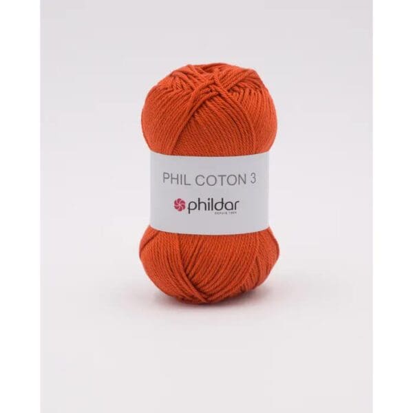 Phildar Phil Coton 3 - Carotte