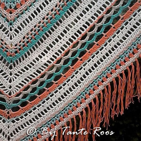 Pattern Pippy Rose Shawl (ENGLISH, US) - Afbeelding 2