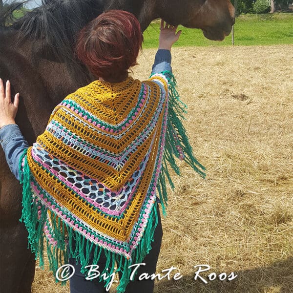 Pattern Pippy Rose Shawl (ENGLISH, US) - Afbeelding 3