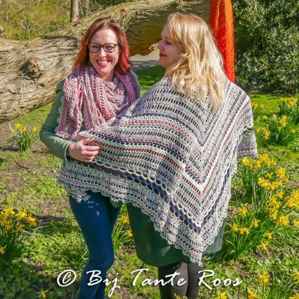 Pattern Pippy Rose Shawl (ENGLISH, US)