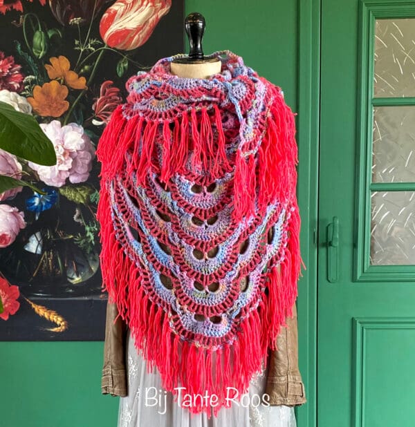 Haakpakket Pretty Rose Lila/Rose mix - Afbeelding 3