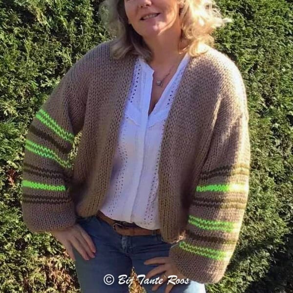 Breipatroon Rosette Vest