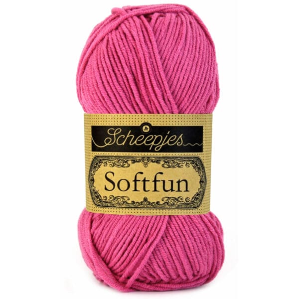 Scheepjes Softfun - 2495 Fuchsia