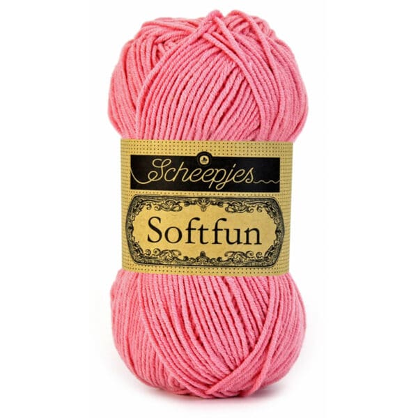 Scheepjes Softfun - 2514 Donkerroze