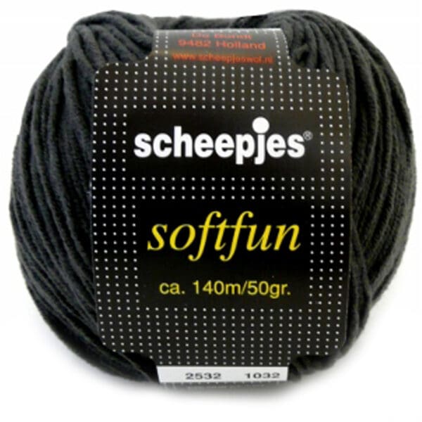 Scheepjes Softfun - 2532 Donkergrijs