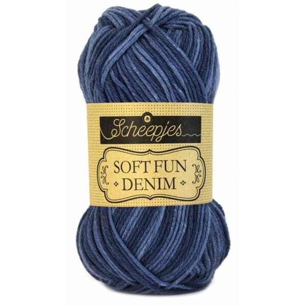 Scheepjes Softfun Denim - 501 Donkerblauw