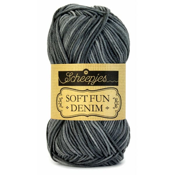 Scheepjes Softfun Denim - 502 Donkergrijs