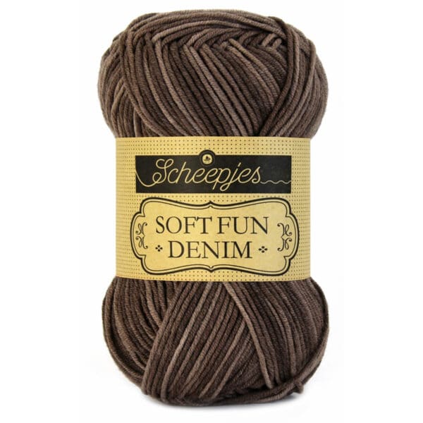Scheepjes Softfun Denim - 510 Donkerbruin