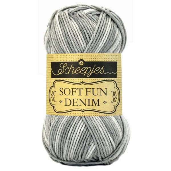 Scheepjes Softfun Denim - 511 Lichtgrijs