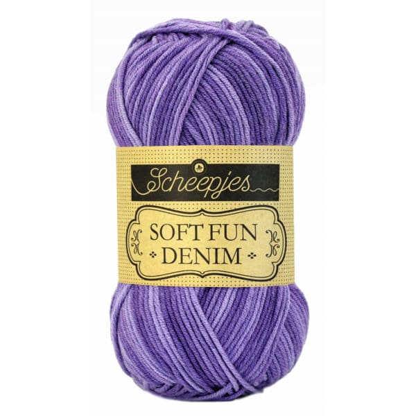 Scheepjes Softfun Denim - 513 Paars