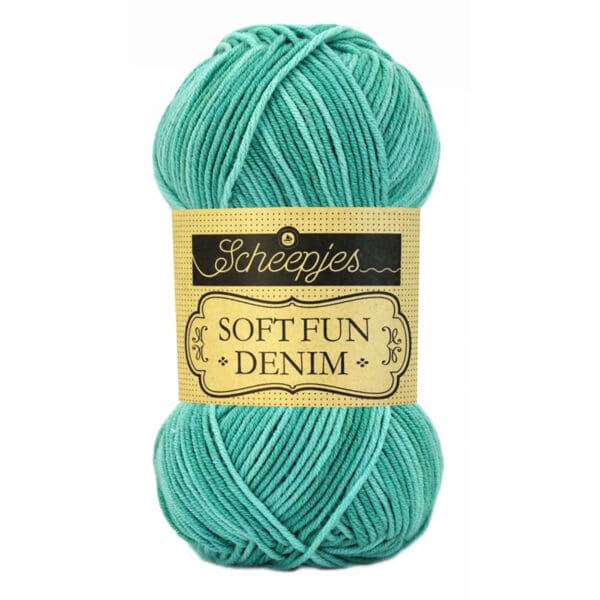 Scheepjes Softfun Denim - 517 Zeegroen