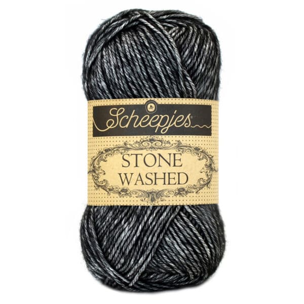 Scheepjes Stone Washed - 803 Black Onyx