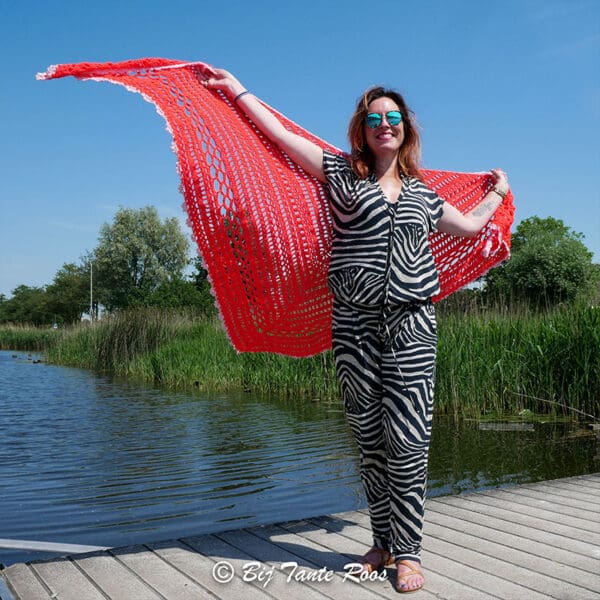 Haakpakket Senorita Rose Shawl