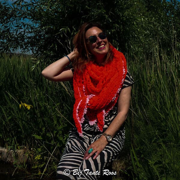 Haakpakket Senorita Rose Shawl - Afbeelding 2