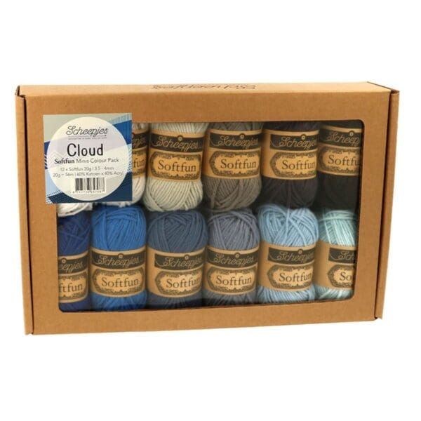 Scheepjes Softfun Colour Pack Minis Cloud