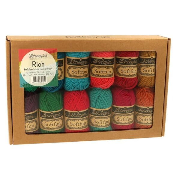 Scheepjes Softfun Colour Pack Minis Rich