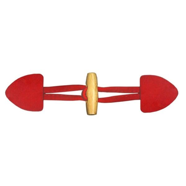 Houtje Touwtje Sluiting Rood