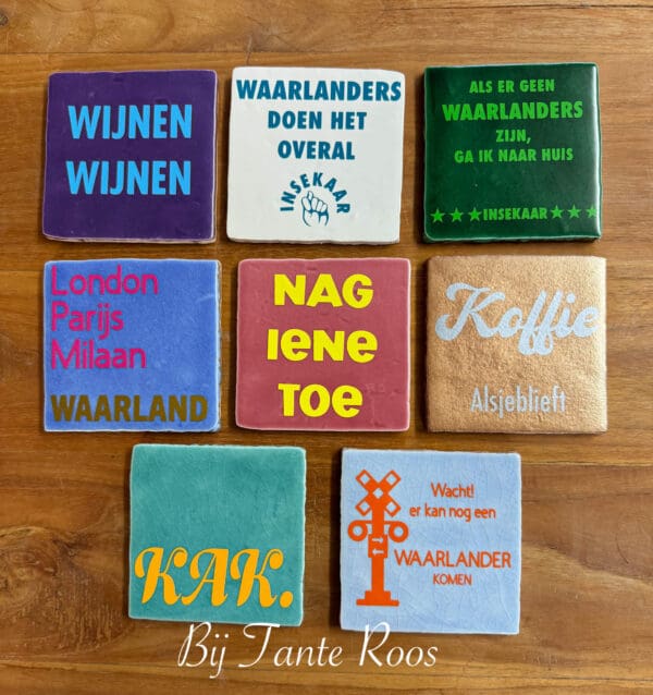 Tegeltjes met tekst - Afbeelding 5
