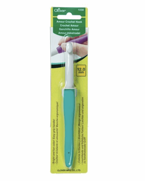 Clover 1058 Amour Haaknaald 12mm